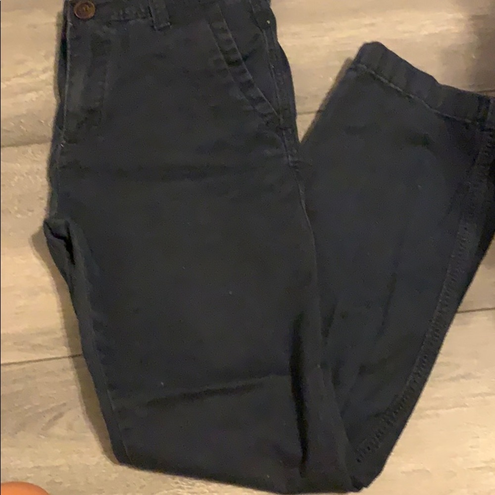 Chino pants navy blue